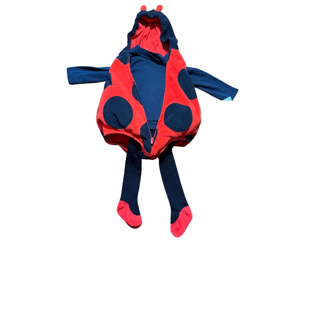 Carters 6-9M Baby Halloween Costume Ladybug Outfit 3 Piece Set Infant - Picture 2 of 7